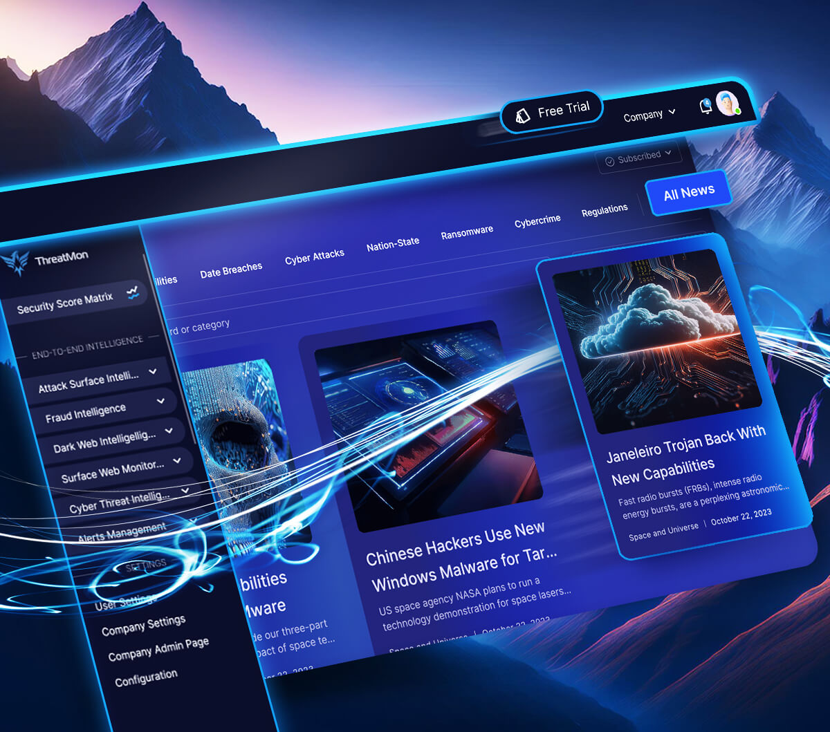 محصولات امنیت شبکه تردمون