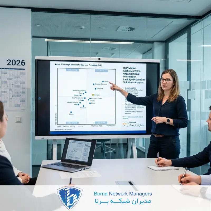 آمار DLP در گارتنر 2026 | تحلیل راهکارهای جلوگیری از نشت اطلاعات سازمانی