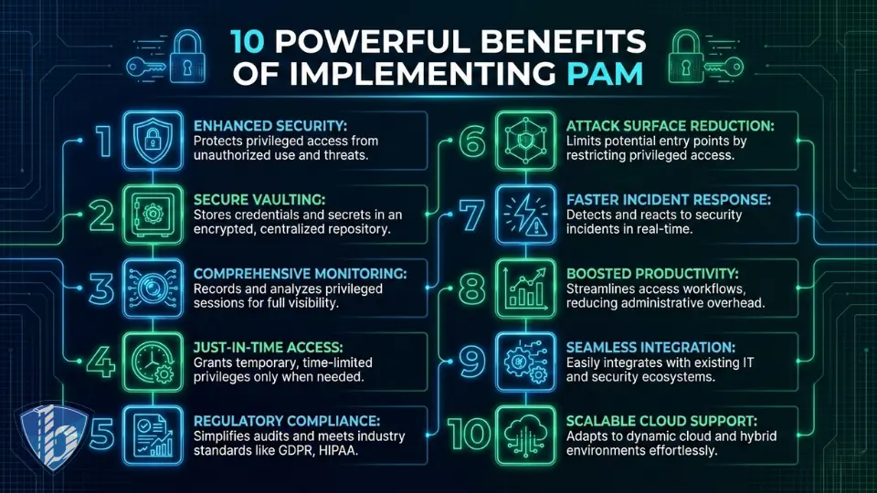 ۱۰ فایده پیادهسازی PAM