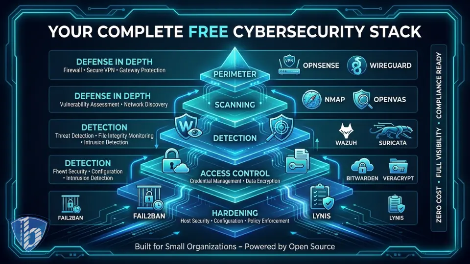 مقایسه ۱۵ ابزار امنیت سایبری رایگان