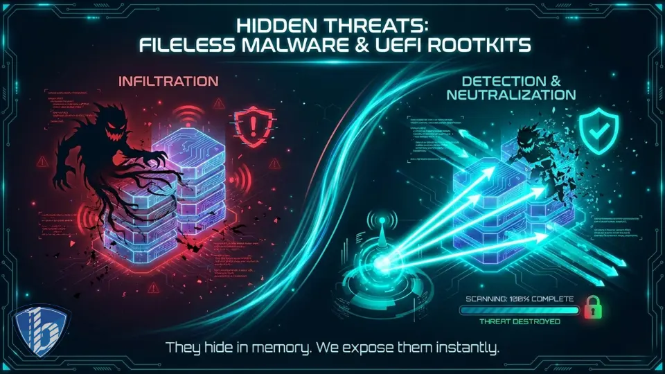 تهدیدهای پنهان حافظهای و روت کیت ها