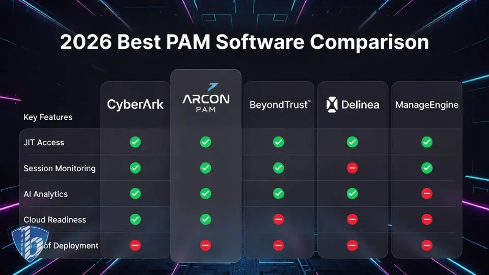 مقایسه بهترین نرم افزار های PAM در سال ۲۰۲۶